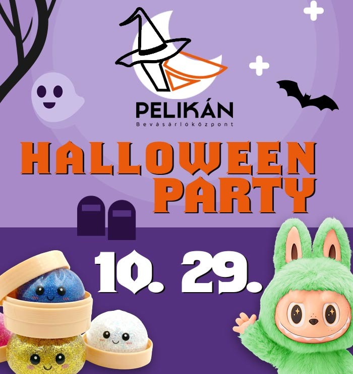 Halloween parti a Pelikánban